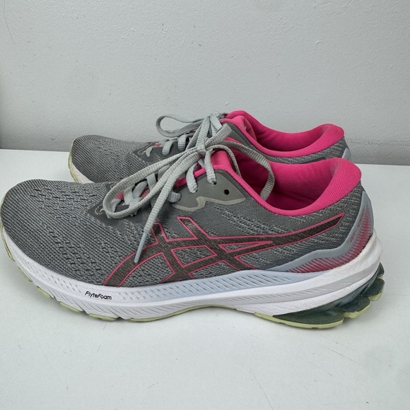 Asics GT-1000 FlyteFoam running sneakers gray‎ pink women's 8 stability - Picture 5 of 16
